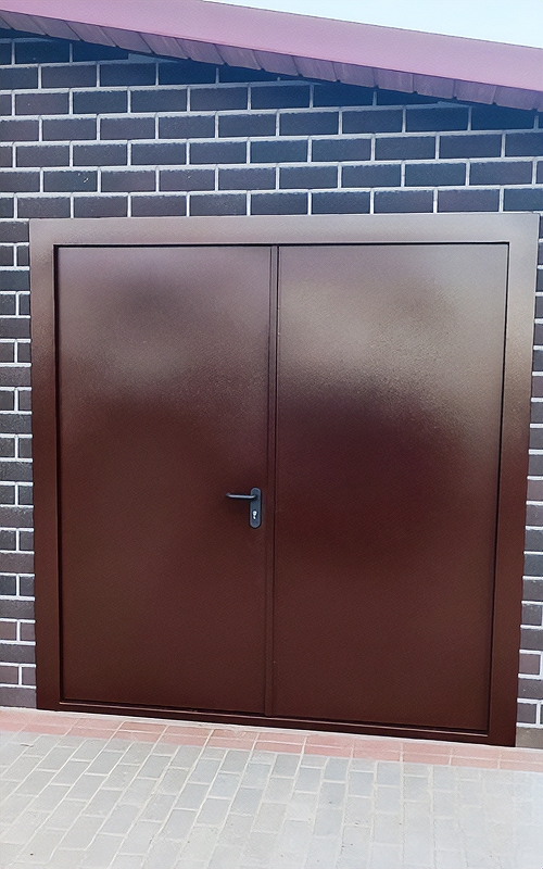 Двупольная дверь с открыванием внутрь Двупольная дверь с открыванием внутрь