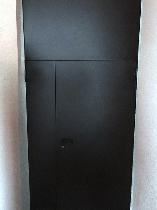 Стальная дверь-перегородка Стальная дверь-перегородка