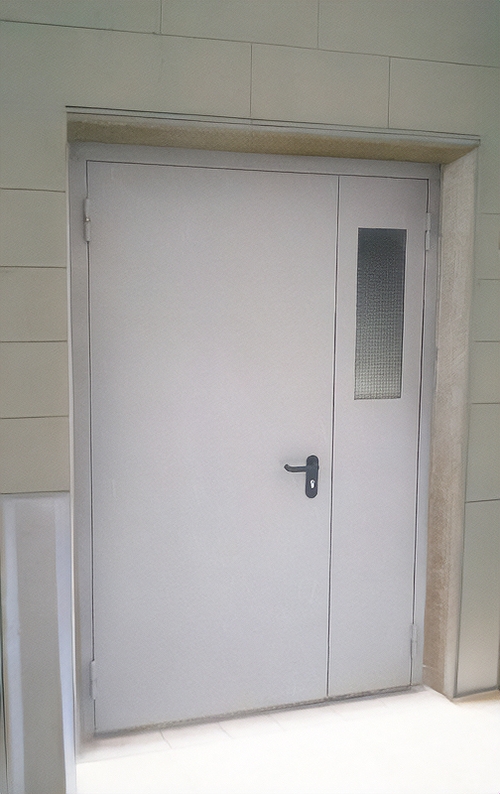 Дверь с армированным стеклом Дверь с армированным стеклом