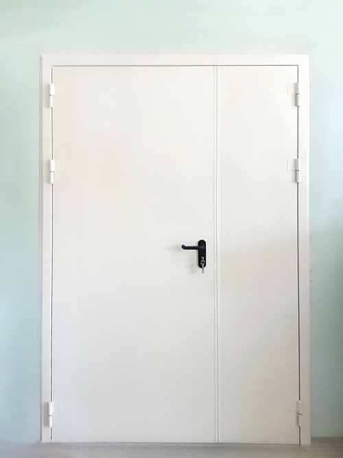 Белая полуторная дверь EI-60 Белая полуторная дверь EI-60