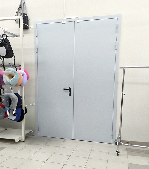 Двустворчатая пожаростойкая дверь Двустворчатая пожаростойкая дверь