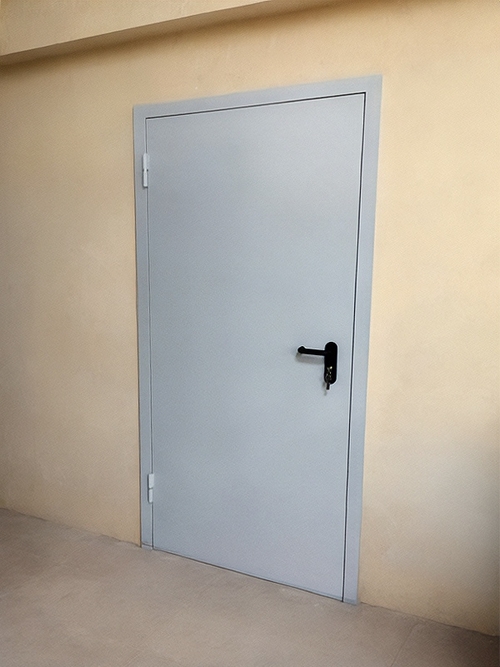 Дверь EI-60 серого цвета Дверь EI-60 серого цвета