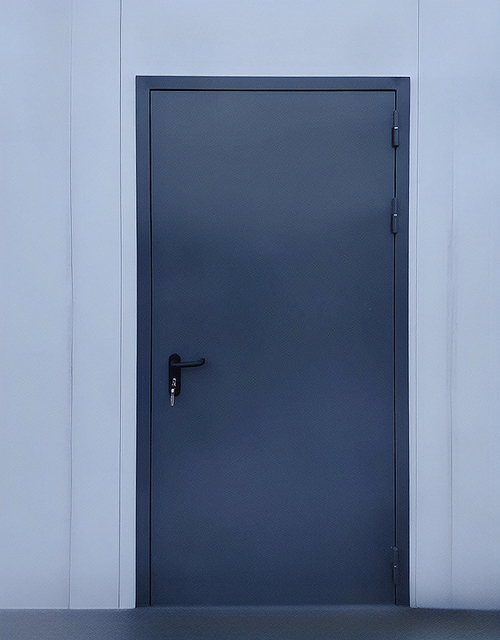 Темная огнестойкая дверь Темная огнестойкая дверь