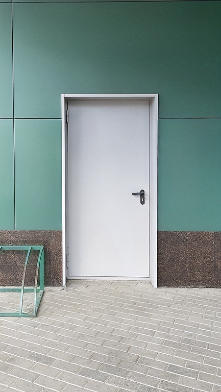 Одностворчатая стальная дверь Одностворчатая стальная дверь