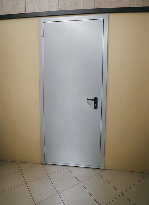 Серая однопольная дверь ДПМ 01 EI 60 Серая однопольная дверь ДПМ 01 EI 60